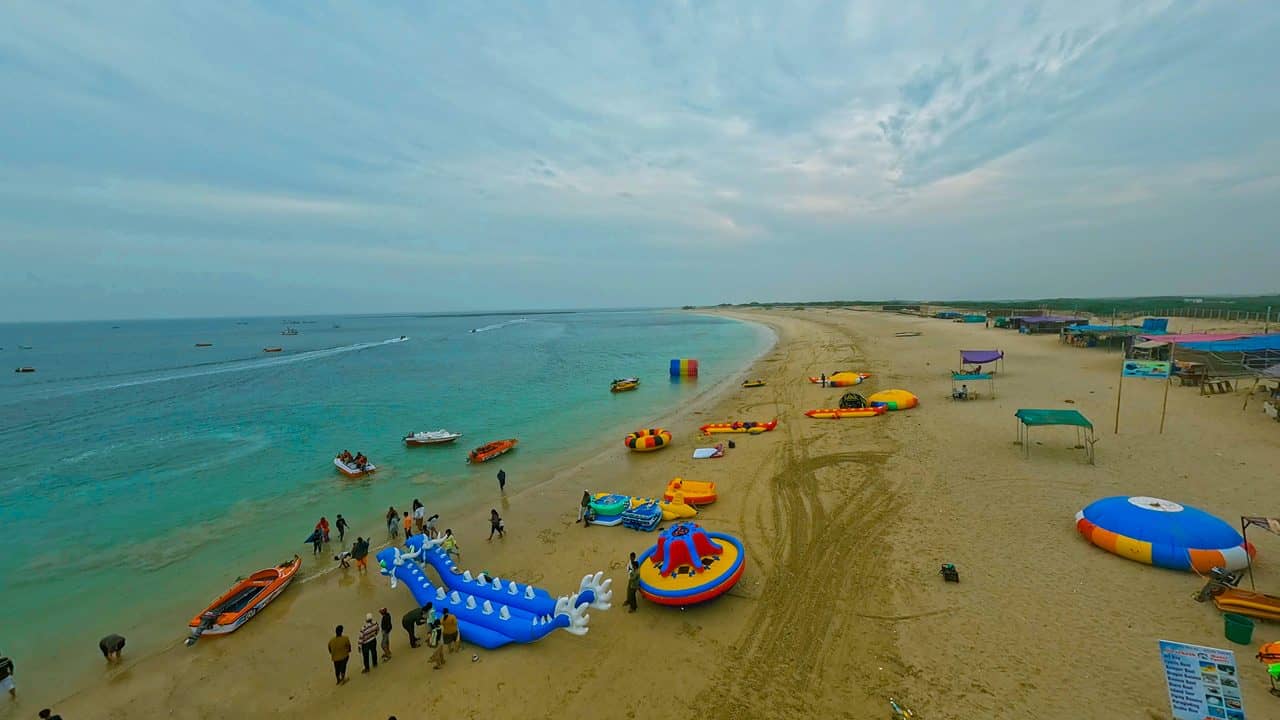 Shivrajpur beach image