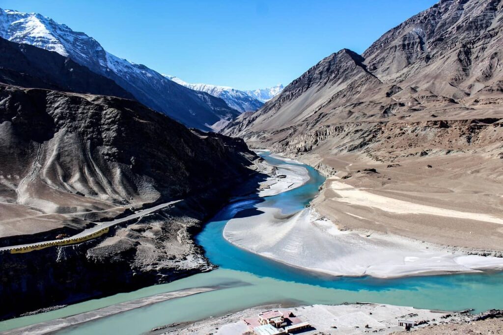Zanskar river Valley