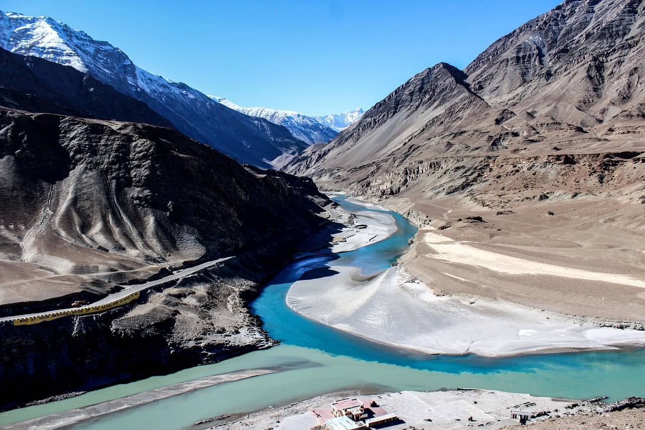 Zanskar river Valley
