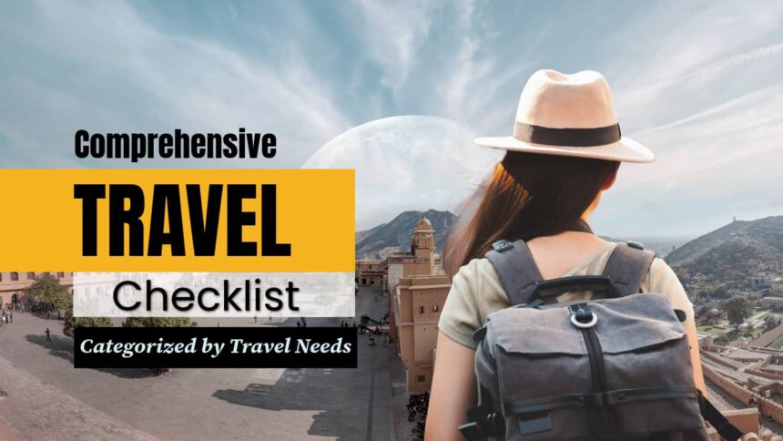 comprehensive travel checklist