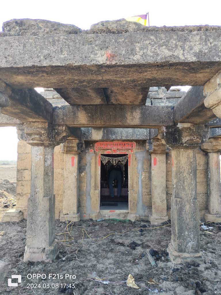 front view of Ajaab Mataji Mandir, Dwarka