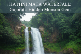 Hathni mata waterfall image