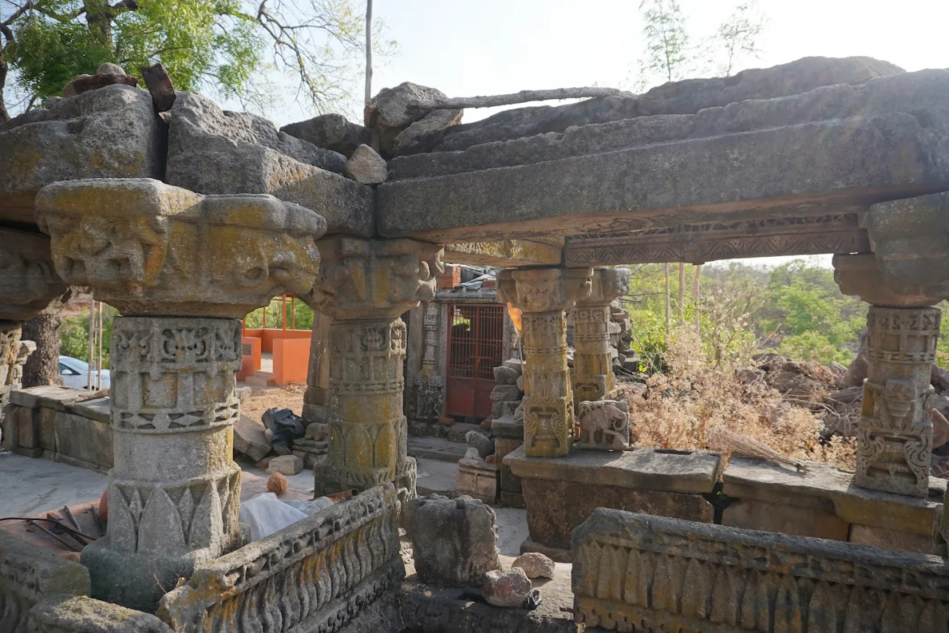 Ancient temple of Hanuman Mandir Panch Khobla